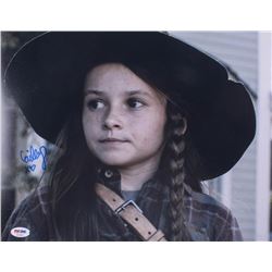Cailey Fleming Signed "The Walking Dead" 11x14 Photo (PSA COA)