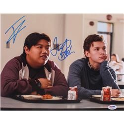 Tom Holland  Jacob Batalon Signed "Spider-Man: Homecoming" 11x14 Photo (PSA COA)