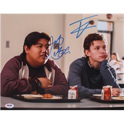 Tom Holland  Jacob Batalon Signed "Spider-Man: Homecoming" 11x14 Photo (PSA COA)