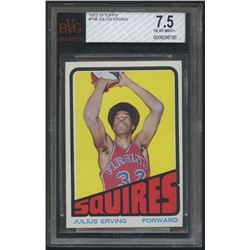 1972-73 Topps #195 Julius Erving RC (BVG 7.5)