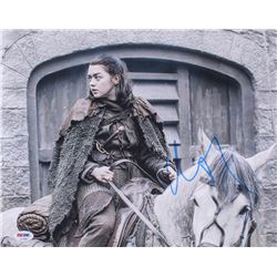 Maisie Williams Signed "Game of Thrones" 11x14 Photo (PSA COA)