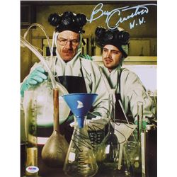 Bryan Cranston  Aaron Paul Signed "Breaking Bad" 11x14 Photo Inscribed "W.W." (PSA COA)