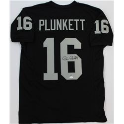 Jim Plunkett Signed Raiders Jersey (JSA COA)