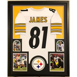 Jesse James Signed 34x42 Custom Framed Jersey (JSA COA)