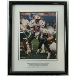 Dan Marino Signed Miami Dolphins Custom Framed 8x10 Photo Display (UDA Hologram)