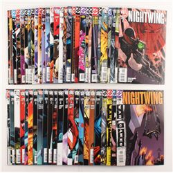 Lot of (52) 2003-2007 DC "Nightwing" Comic Books Issues with #136, #132, #99, #107, #114