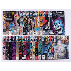 Lot of (32) 1989-1991 DC "Detective Comics" 1st Series Comic Books Issues with #625, #610, #620, #63