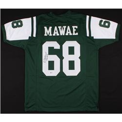 Kevin Mawae Signed Jersey Inscribed "HOF 2019" (Beckett COA)