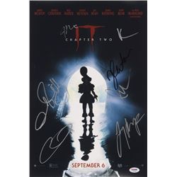 "IT Chapter Two" 12x18 Movie Poster Print Signed By (7) with James McAvoy, Jay Ryan, Isaiah Mustafa,