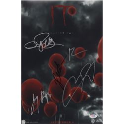 "IT Chapter Two" 12x18 Movie Poster Print Signed By (5) with James McAvoy, Bill Hader, Jessica Chast