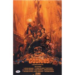 Richard Donner Signed The Goonies 11x17 Movie Poster Print (PSA COA)
