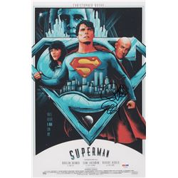 Richard Donner Signed "Superman" 11x17 Movie Poster Print (PSA COA)