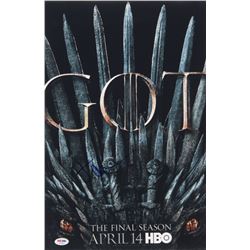 Jacob Anderson Signed "Game of Thrones" 12x18 Poster Print (PSA COA)