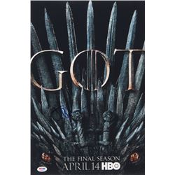 Jacob Anderson Signed "Game of Thrones" 12x18 Poster Print (PSA COA)