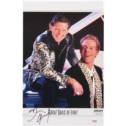 Dennis Quaid Signed "Great Balls of Fire!" 11x17 Poster Print (JSA COA)