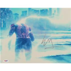 Ezra Miller Signed "Justice League" 11x14 Photo (PSA COA)