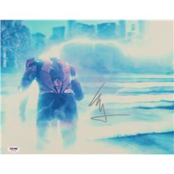 Ezra Miller Signed "Justice League" 11x14 Photo (PSA COA)