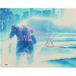 Ezra Miller Signed "Justice League" 11x14 Photo (PSA COA)