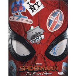 Tom Holland  Zendaya Signed "Spider-Man: Far From Home" 11x14 Photo (PSA COA)