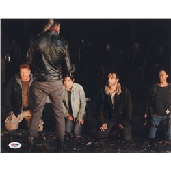 Jeffrey Dean Morgan Signed "The Walking Dead" 11x14 Photo (PSA COA)