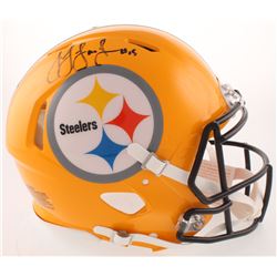 JuJu Smith-Schuster Signed Pittsburgh Steelers Full-Size Authentic On-Field Speed Helmet (Radtke COA