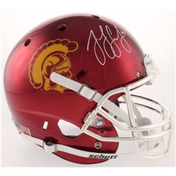 JuJu Smith-Schuster Signed USC Trojans Full-Size Chrome Helmet (Radtke COA)