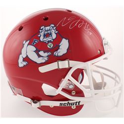 Davante Adams Signed Fresno State Bulldogs Full-Size Helmet (Radtke COA)