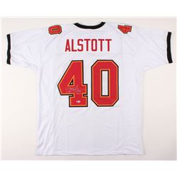 Mike Alstott Signed Jersey (Beckett COA)