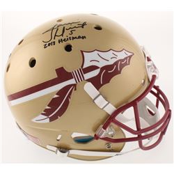 Jameis Winston Signed Florida State Seminoles Full-Size Helmet Inscribed "2013 Heisman" (Radtke COA 