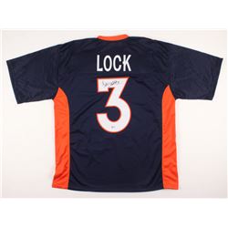 Drew Lock Signed Jersey (Beckett COA)