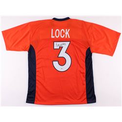 Drew Lock Signed Jersey (Beckett COA)