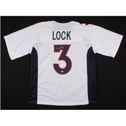 Drew Lock Signed Jersey (Beckett COA)
