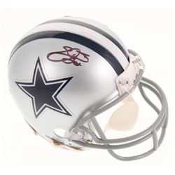 Emmitt Smith Signed Dallas Cowboys Mini Helmet (Beckett COA  Prova Hologram)