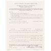 Image 1 : Ted Williams Signed Bank Document (PSA LOA)