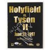 Image 1 : Mike Tyson  Evander Holyfield Signed 1997 Official Program (PSA COA)