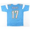 Image 1 : Philip Rivers Signed Jersey (Beckett COA)