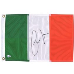 Conor McGregor Signed 12x18 Ireland Flag (Fanatics Hologram)