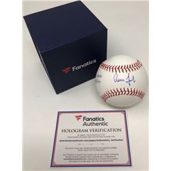 Aaron Judge Signed LE OML Baseball Inscribed "Fastest to 60 HR" (Fanatics Hologram)