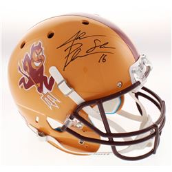 Jake Plummer Signed Arizona State Sun Devils Full-Size Helmet Inscribed "Snake" (Beckett COA)