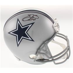 Emmitt Smith Signed Dallas Cowboys Full-Size Helmet (Beckett COA)