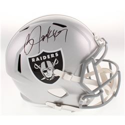 Bo Jackson Signed Los Angeles Raiders Full-Size Speed Helmet (Beckett COA)