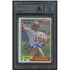 Image 1 : Joe Montana Signed 1981 Topps #216 RC (BGS Encapsulated)