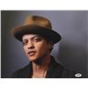 Image 1 : Bruno Mars Signed 11x14 Photo (PSA COA)
