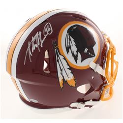 Adrian Peterson Signed Washington Redskins Full-Size Authentic On-Field Speed Helmet (Beckett COA)