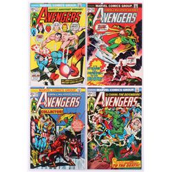 Lot of (4) 1973-74 "The Avengers" 1st Series Marvel Comic Books with #116, #117, #118  #119