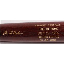 Pud Galvin LE Custom Engraved Louisville Slugger Powerized Hall of Fame Logo Baseball Bat