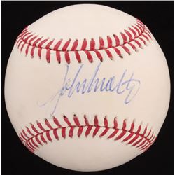 John Smoltz Signed OML Baseball (PSA COA)