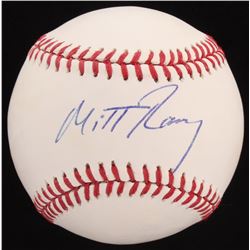 Mitt Romney Signed OML Baseball (PSA COA)