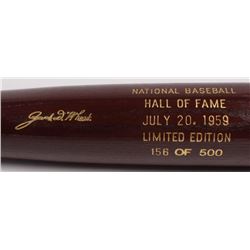 Zack Wheat LE Custom Engraved Louisville Slugger Powerized Hall of Fame Logo Baseball Bat