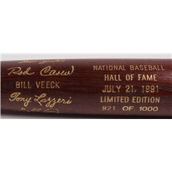 LE Custom Engraved Louisville Slugger Powerized Hall of Fame Logo Baseball Bat with Rod Carew, Fergi